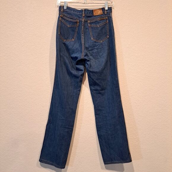 Pentimento Vintage Dark Wash High Rise Straight Leg Jeans Size 9, Style 3437-1 - Picture 3 of 7